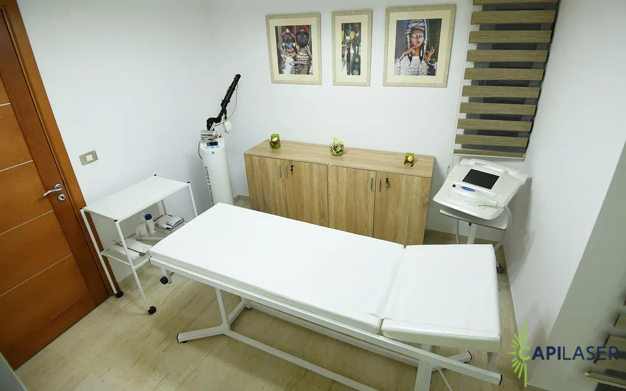 Salle de traitement à la Crypolise et au CO2